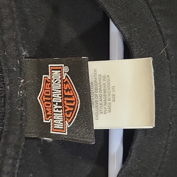 Harley Davidson 2XL Black Thunder Tower Columbia, SC T-Shirt - Picture 3 of 7